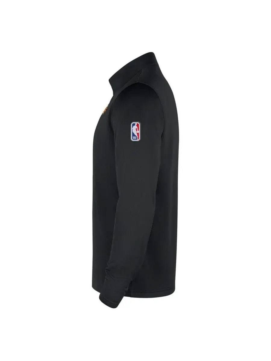 Nike Мужская черная толстовка Phoenix Suns 2025/26 Authentic Coaches Quarter-Zip Dri-Fit — изображение 4 из 4, черный
