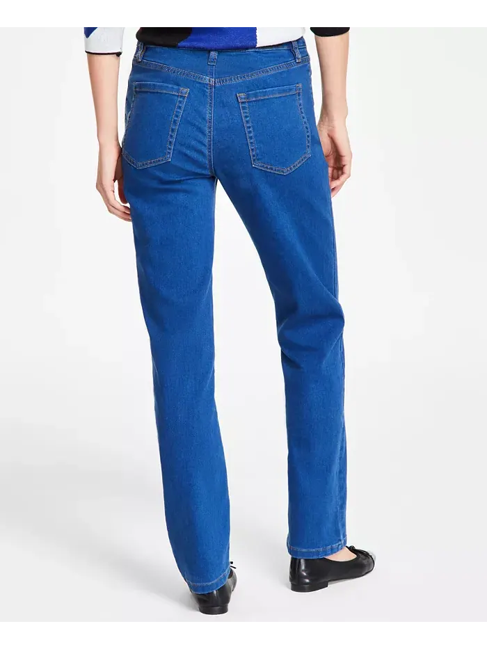 Прямые джинсы Lexington для миниатюрных Jones New York — изображение 5 из 8