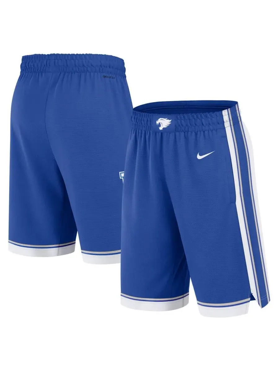 Мужские баскетбольные шорты Royal Kentucky Wildcats Road Replica Performance Nike — изображение 1 из 3, королевский