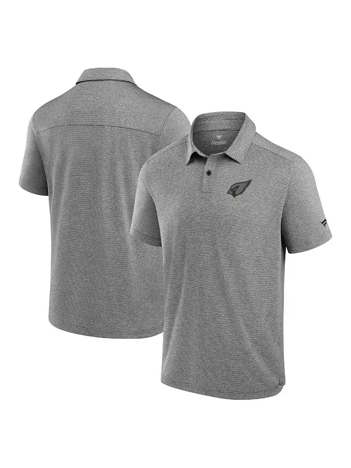 Мужская серая поло Front Office Tech с логотипом Arizona Cardinals Fanatics — изображение 1 из 3