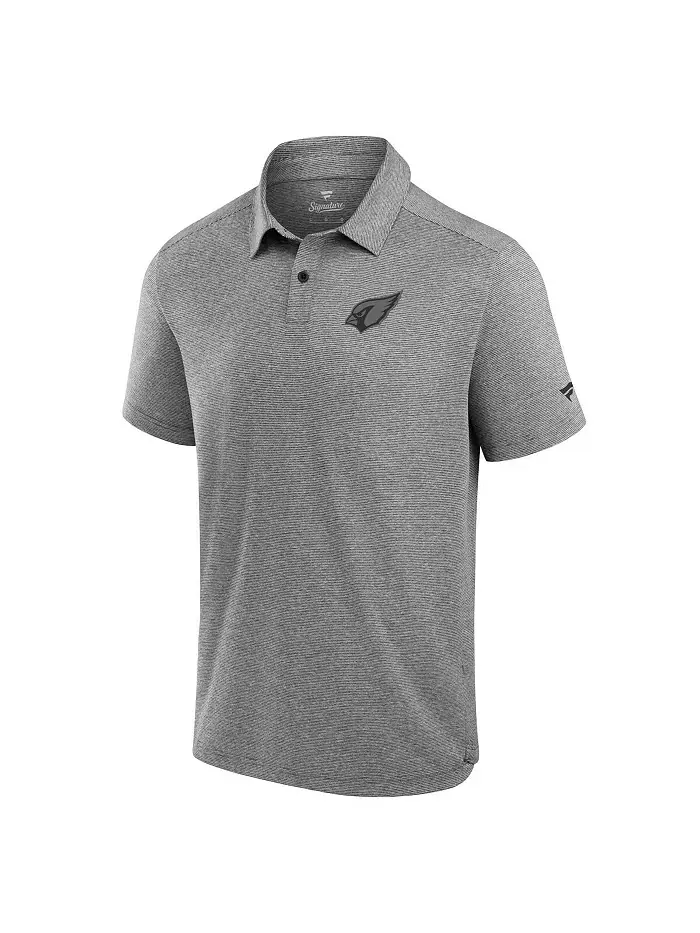 Мужская серая поло Front Office Tech с логотипом Arizona Cardinals Fanatics — изображение 3 из 3