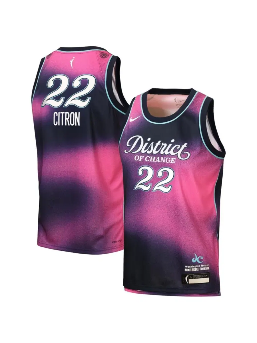 Баскетбольный джерси Nike Sonia Citron Washington Mystics — изображение 1 из 3, темно-синий