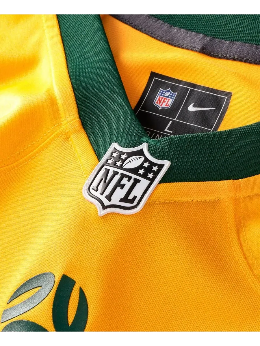 Футболка-джерси с коротким рукавом, с принтом, Australia National Team x NFL Game Jersey Nike — изображение 5 из 5, золото