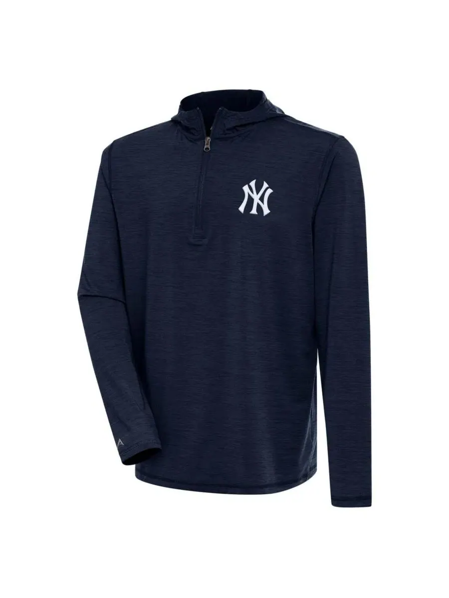Худи с четвертью-молнией Antigua Tidy Quarter-Zip — изображение 1 из 1, темно-синий