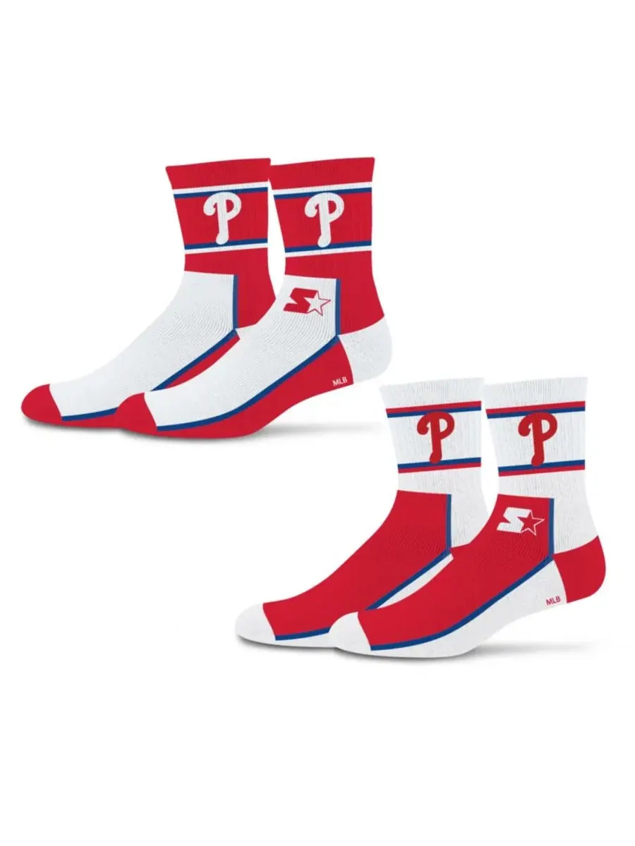 Комплект носков с графикой Philadelphia Phillies Starter — изображение 1 из 1, красный
