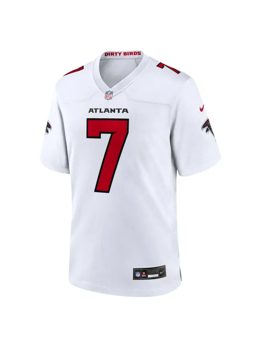 Мужская белая игровая майка Bijan Robinson Atlanta Falcons Nike — изображение 2 из 5, белый