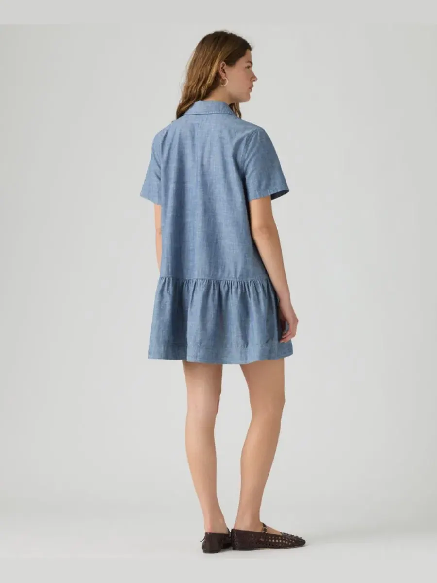 Платье-мини с воротником и коротким рукавом Cielle Levi's, Dont Hold Your Breath — изображение 4 из 4