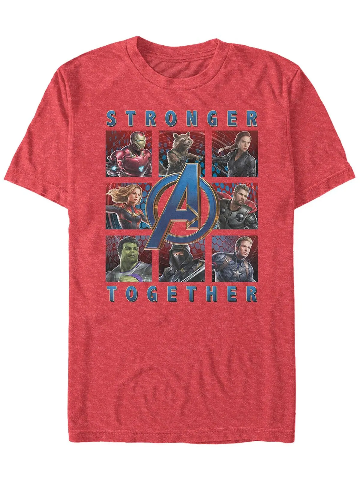 Коробки marvel men's avengers endgame stronger together boxes, футболка с коротким рукавом Fifth Sun — изображение 1 из 1
