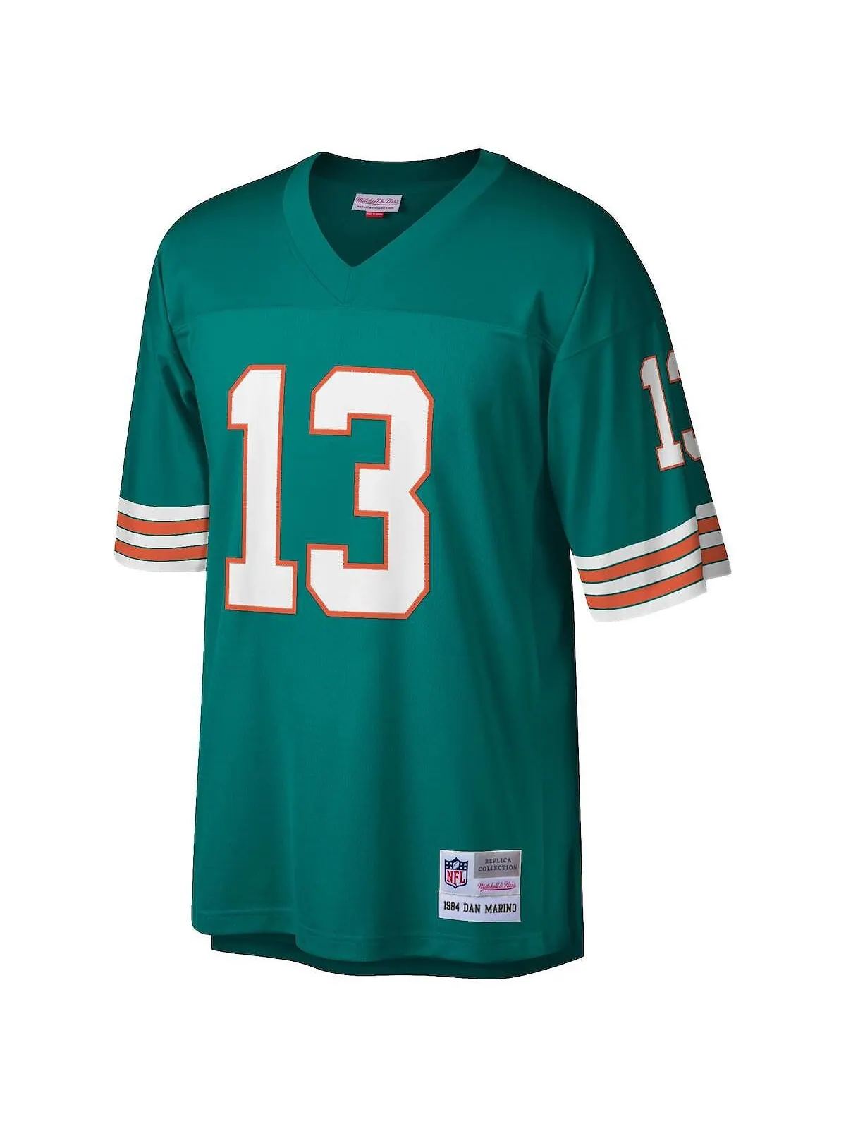 Мужская футболка dan marino aqua miami dolphins big and tall 1984 года, копия джерси для — изображение 4 из 4, голубой