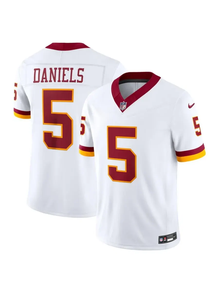 Джерси Nike Jayden Daniels Super Bowl Era Vapor F.U.S.E. Sewn Down Limited — изображение 1 из 3, белый