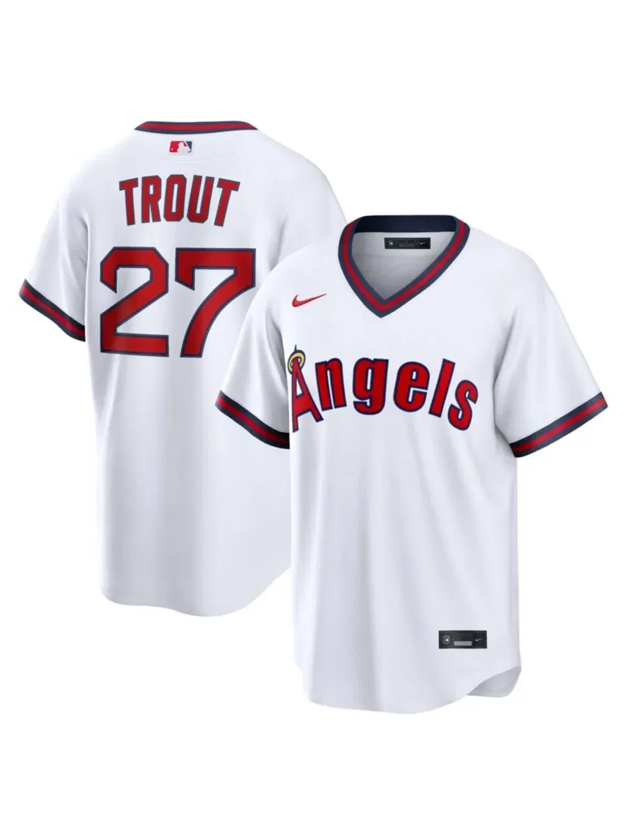 Бейсбольная джерси Nike Mike Trout Alternate Replica — изображение 1 из 3, белый