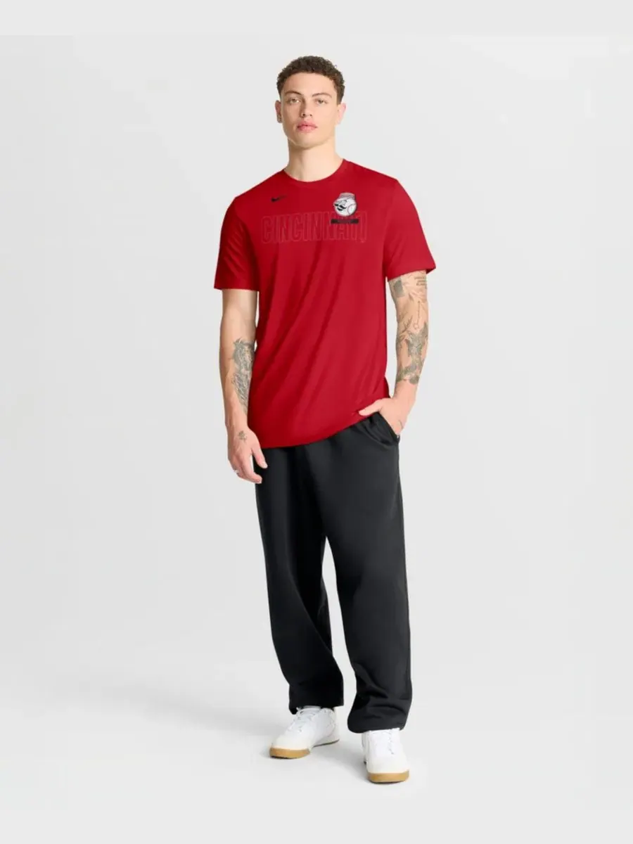 Футболка с принтом Knockout Team Legend Dri-FIT Nike — изображение 3 из 3, красный