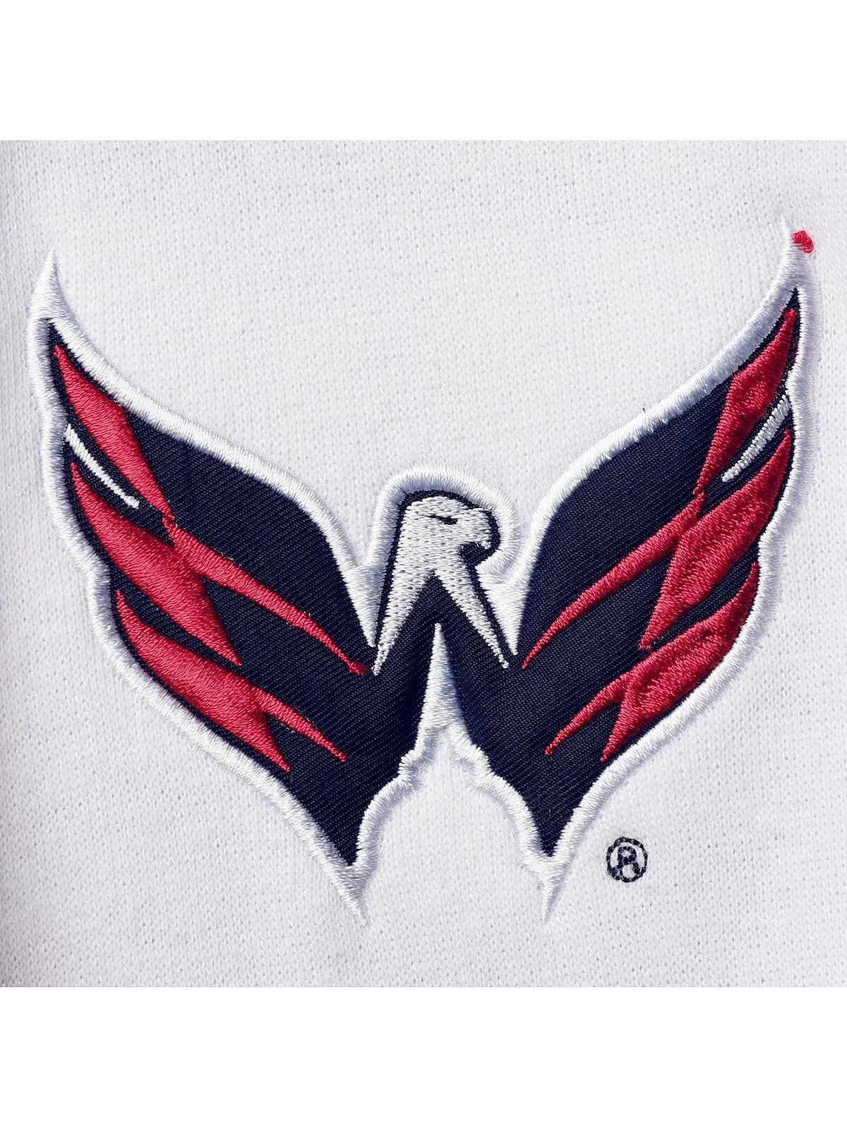 Мужская худи alexander ovechkin red washington capitals big and tall colorblock с молнией во всю — изображение 4 из 4