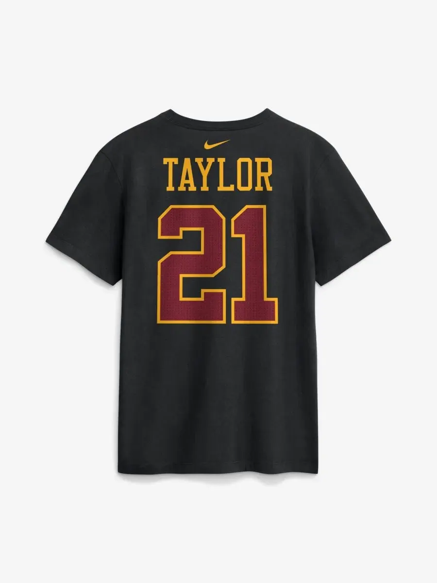 Футболка с принтом Sean Taylor Retired Name & Number Nike — изображение 3 из 3, черный