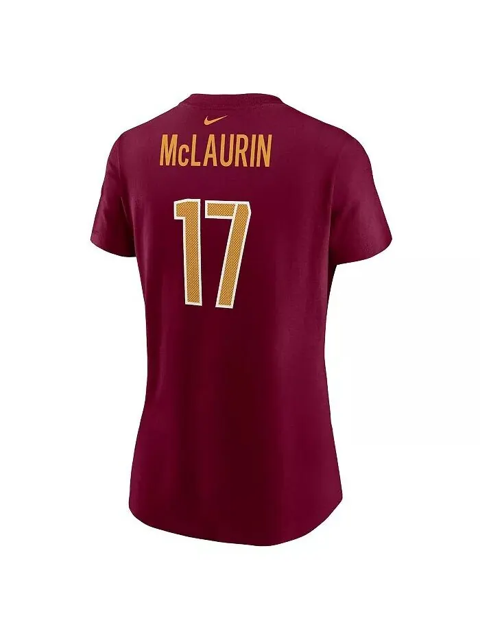 Женская футболка Terry Mc Laurin Burgundy Washington Commanders с именем и номером игрока Nike — изображение 2 из 3