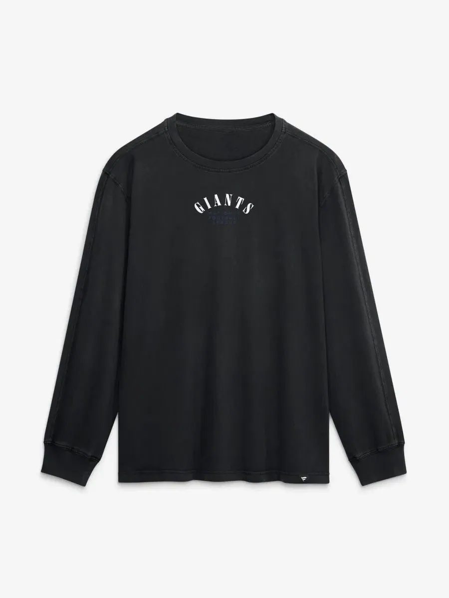 Футболка с длинным рукавом Fullback Drive Relaxed Fit Fanatics — изображение 2 из 3, черный