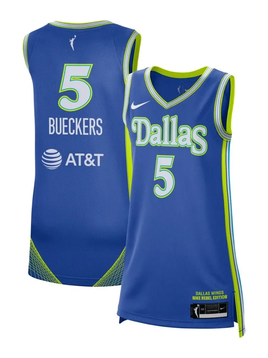 Джерси Nike Paige Bueckers Dallas Wings Rebel Edition Victory — изображение 1 из 3, королевский
