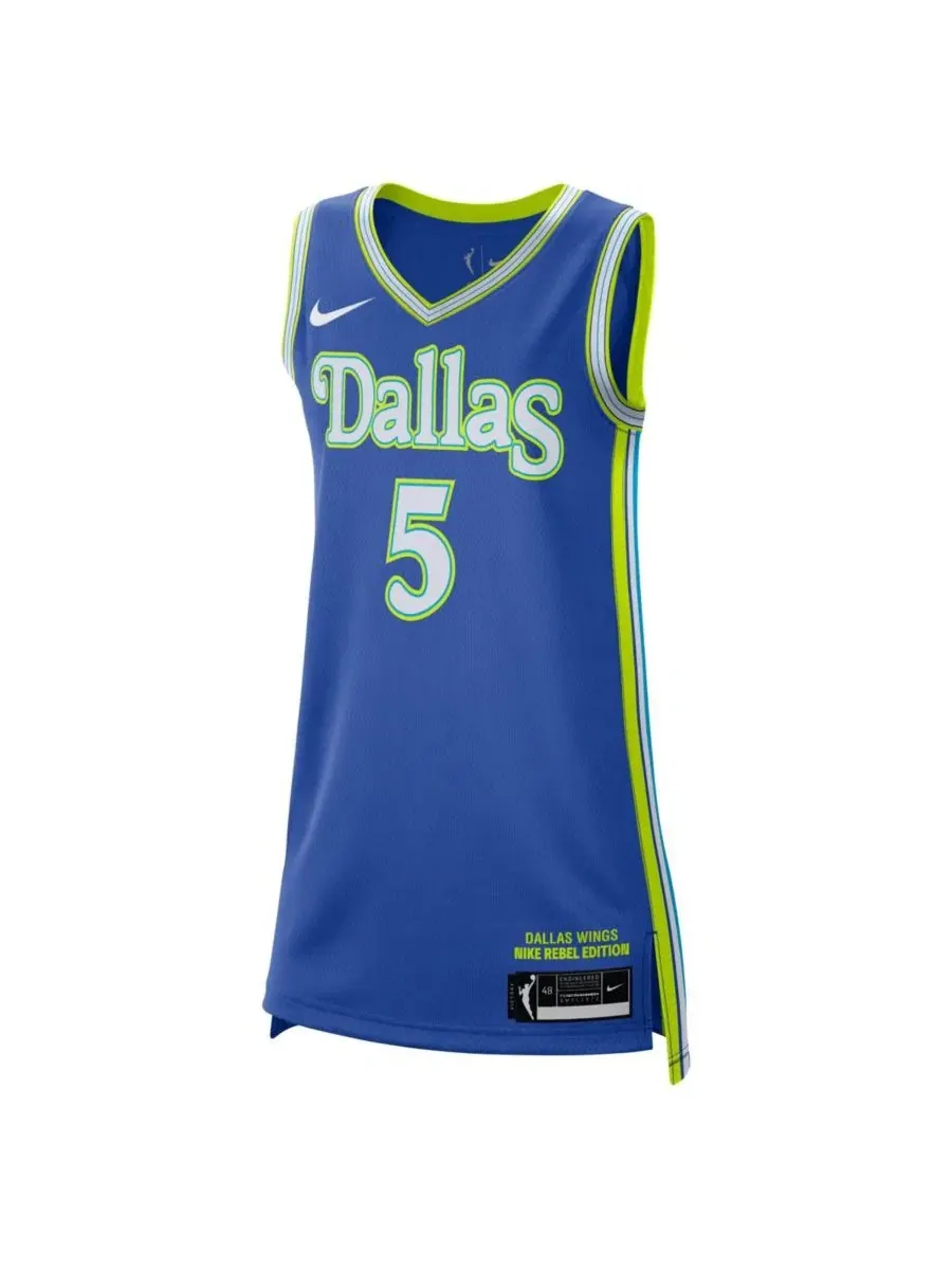Джерси Nike Paige Bueckers Dallas Wings Rebel Edition Victory — изображение 2 из 3, королевский