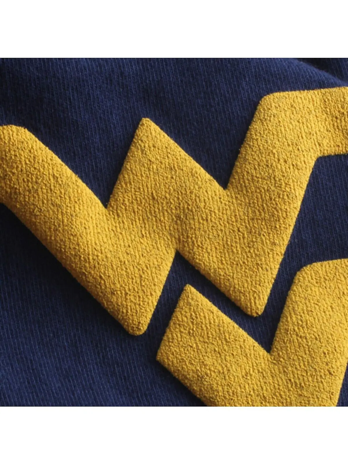 Женская темно-синяя футболка оверсайз West Virginia Mountaineers Spirit Jersey — изображение 2 из 3, темно-синий