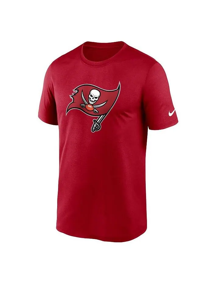 Мужская красная футболка Tampa Bay Buccaneers Legend Logo Performance Nike — изображение 2 из 3, красный