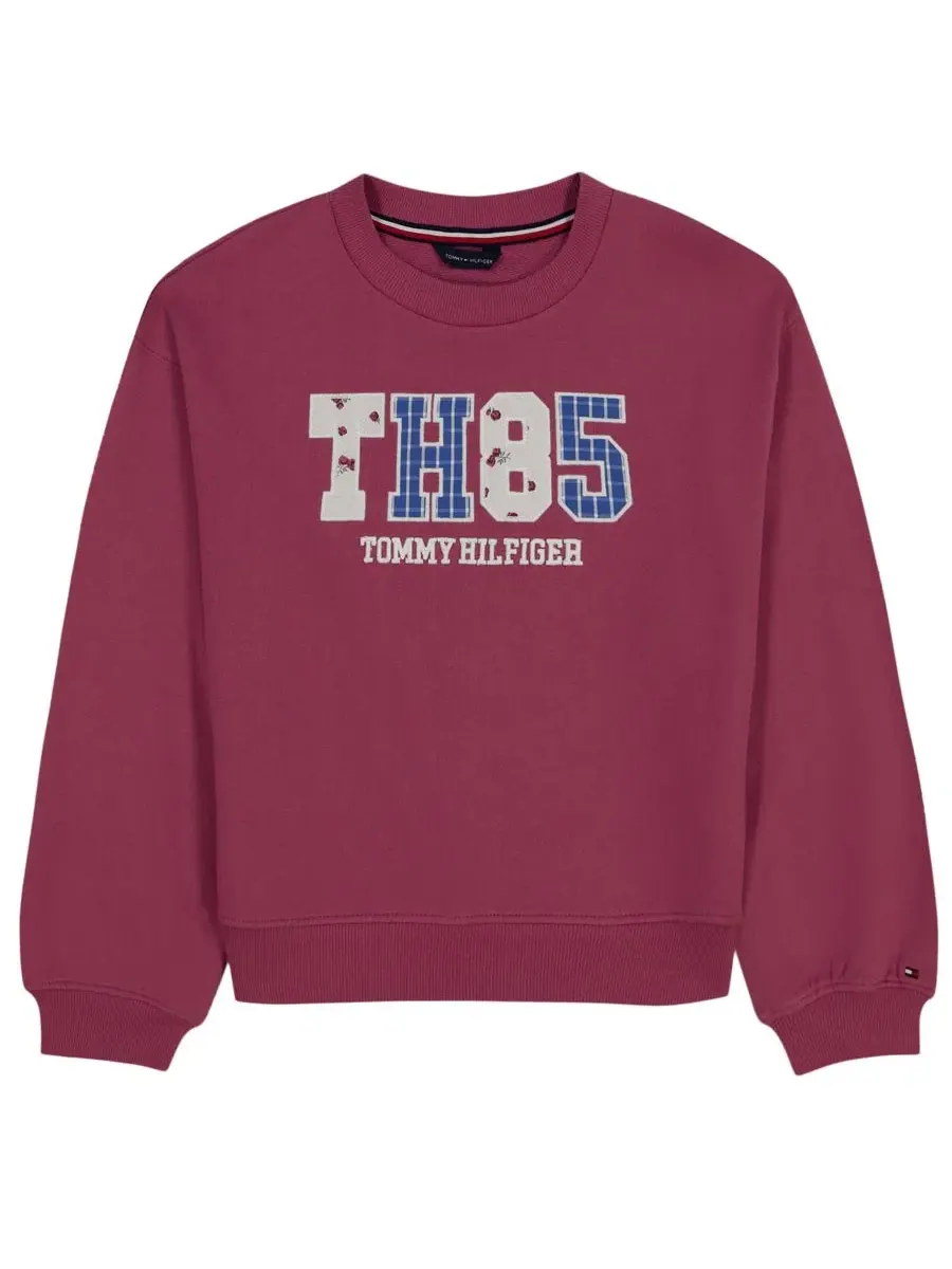Свитшот с принтом Tommy Hilfiger, Berry Blast