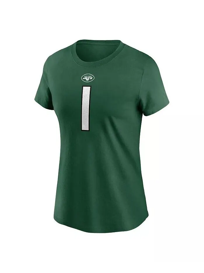 Женская футболка Sauce Gardner Green New York Jets с именем и номером игрока Nike — изображение 3 из 3