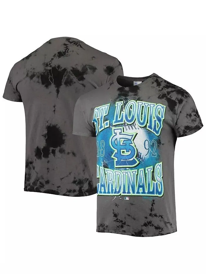 Мужская футболка '47 Charcoal St. Louis Cardinals Wonder Boy в винтажном стиле Tubular '47 Brand — изображение 1 из 3