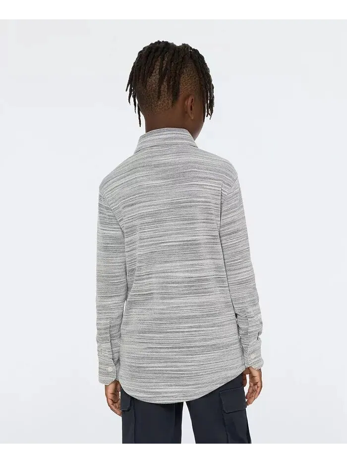 Рубашка на пуговицах Big Boys Space Dyed SCOTCH & SODA — изображение 3 из 7