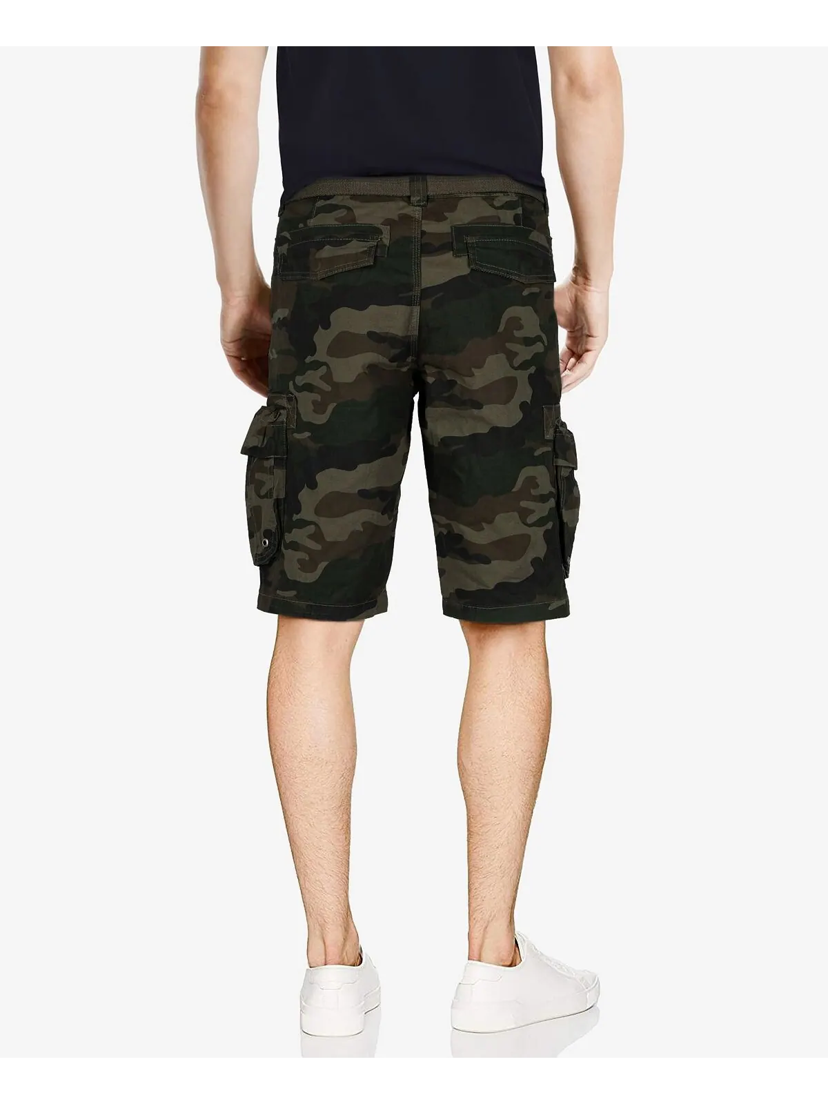 Мужские шорты-карго X-Ray с принтом — изображение 2 из 2, оливковый