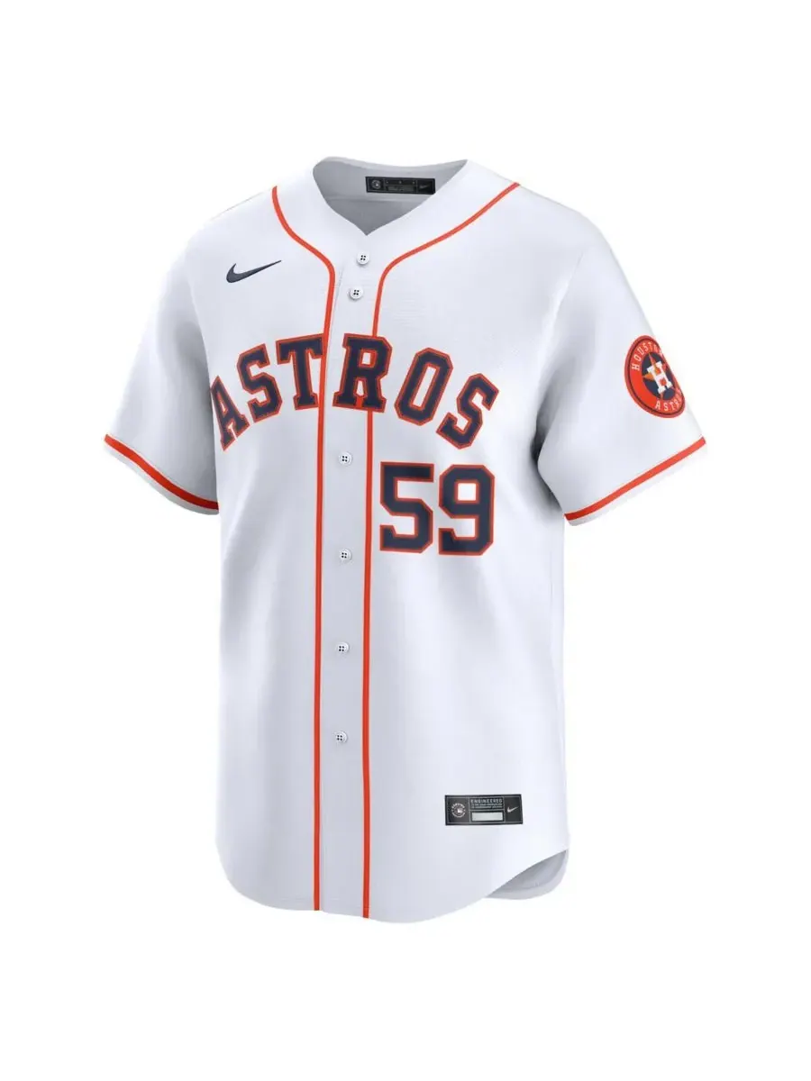 Nike Мужская белая домашняя футболка Framber Valdez Houston Astros, ограниченная серия — изображение 2 из 3, белый