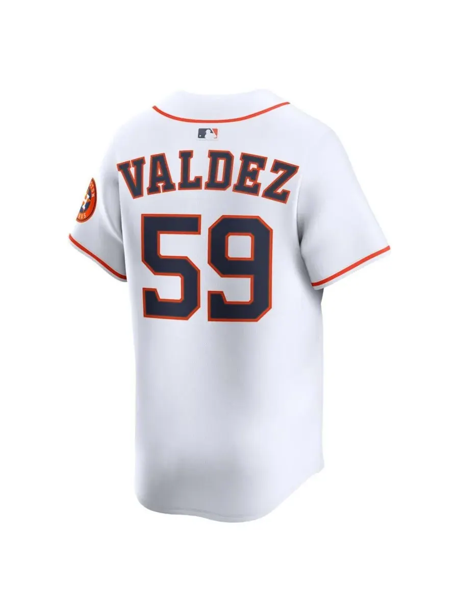 Nike Мужская белая домашняя футболка Framber Valdez Houston Astros, ограниченная серия — изображение 3 из 3, белый