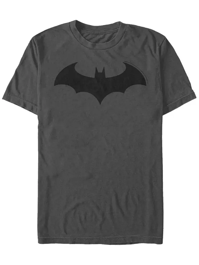 Футболка с коротким рукавом с простым логотипом DC Batman для мужчин Fifth Sun — изображение 1 из 1