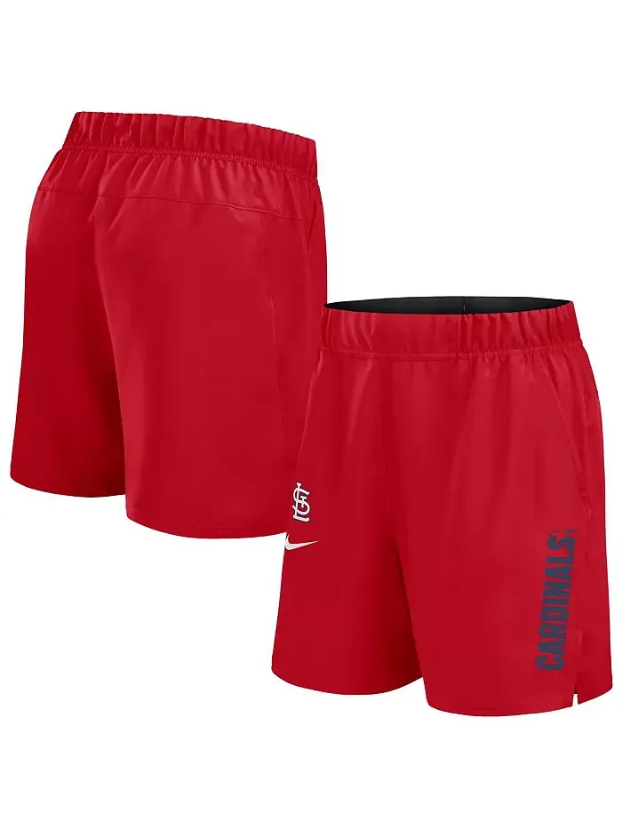 Мужские красные шорты St. Louis Cardinals Woven Victory Performance Nike — изображение 1 из 3