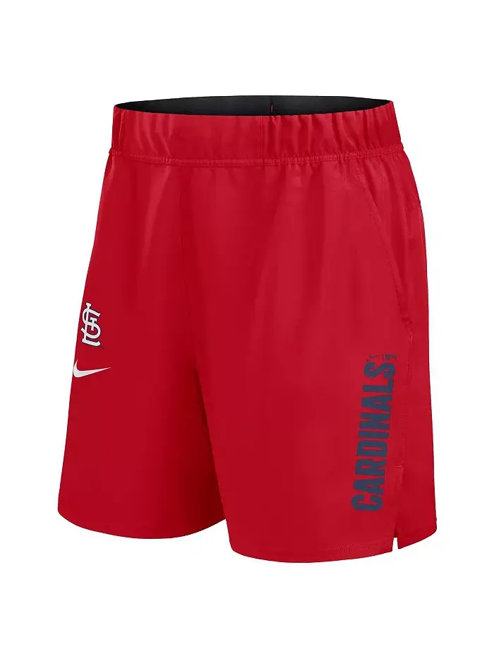 Мужские красные шорты St. Louis Cardinals Woven Victory Performance Nike — изображение 2 из 3