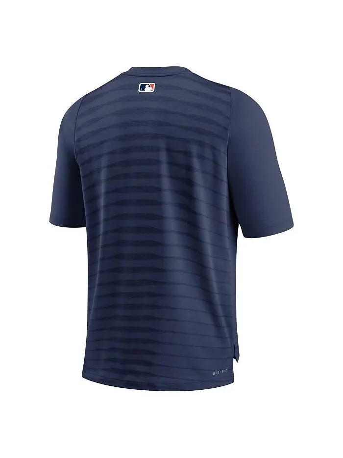 Мужская темно-синяя футболка Houston Astros Authentic Collection Pregame Raglan Performance с — изображение 3 из 3