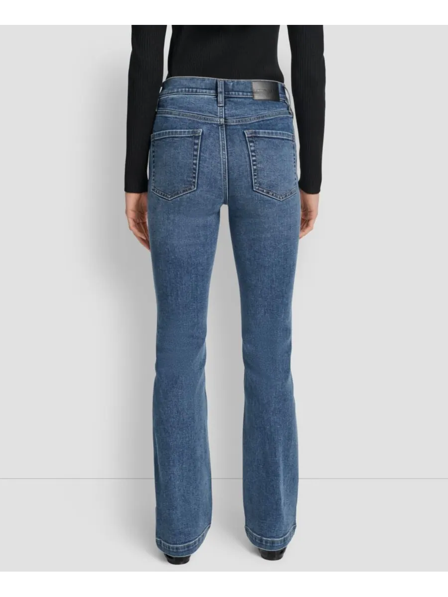Женские джинсы-клеш с высокой посадкой DKNY Jeans, Dekalb — изображение 2 из 4