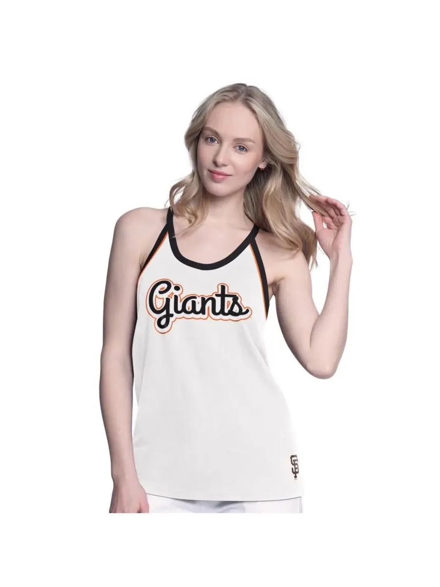 G-III 4Her by Carl Banks Женская белая майка San Francisco Giants Curveball — изображение 1 из 2, белый