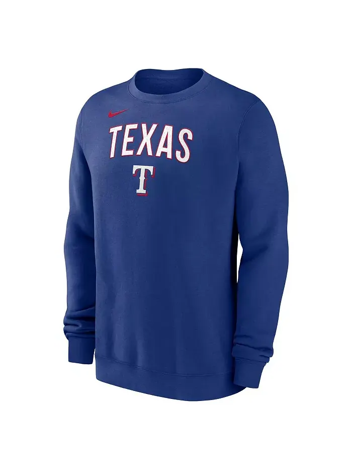Мужской свитшот Royal Texas Rangers Nike — изображение 2 из 3