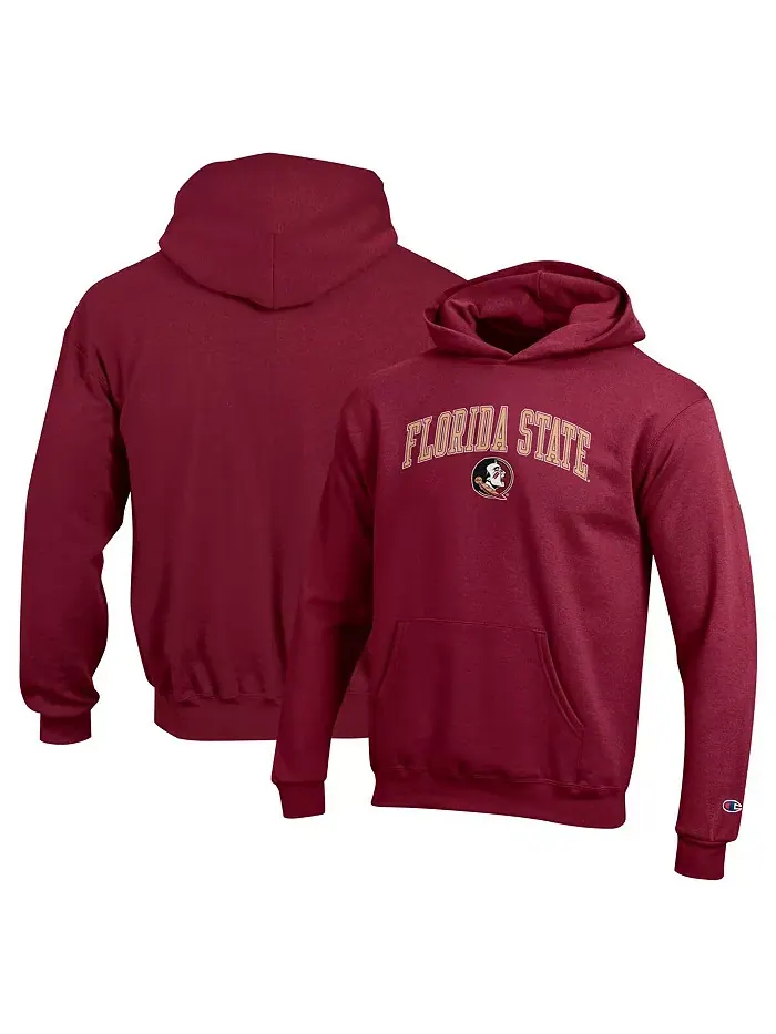 Толстовка с капюшоном для кампуса «Garnet Florida State Seminoles» от Big Boys and Girls Champion — изображение 1 из 3