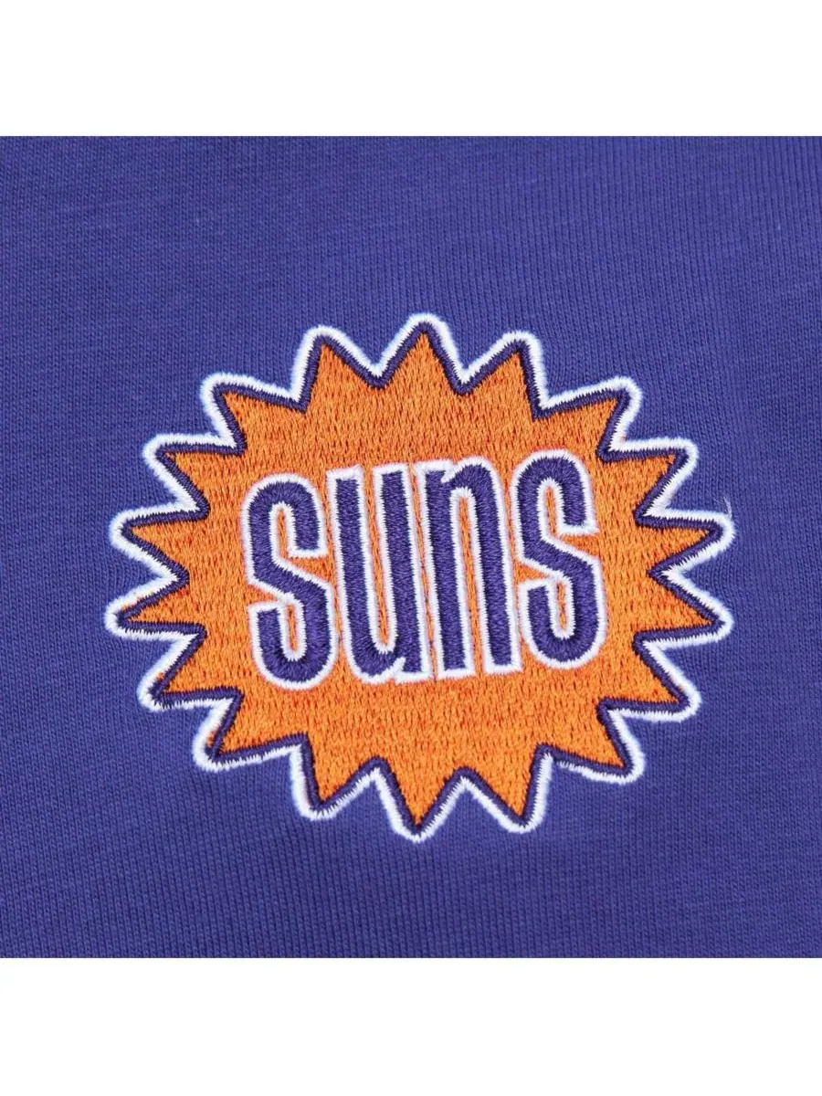 Mitchell & Ness Мужская фиолетовая футболка Phoenix Suns Hardwood Classics Team OG 2.0 Premium — изображение 4 из 4