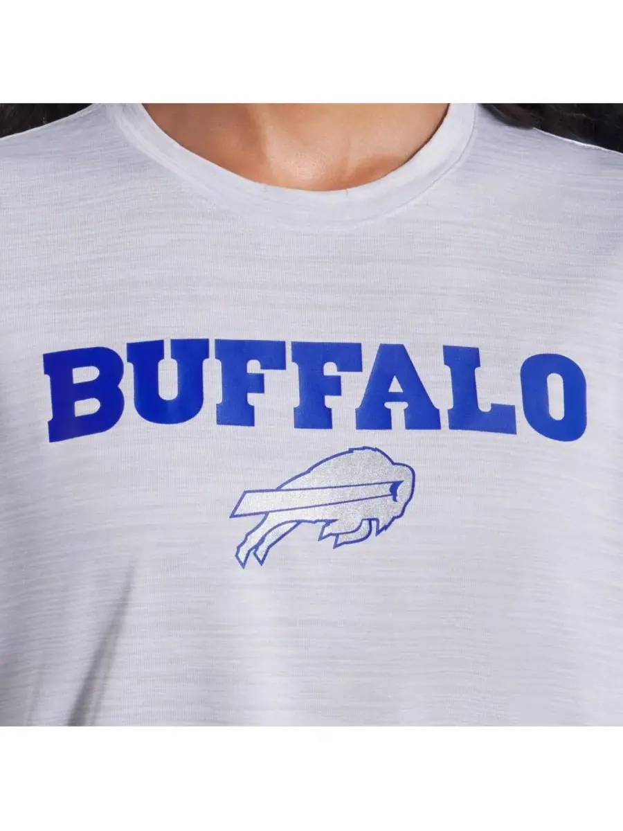 Nike Женская белая футболка Buffalo Bills из коллекции Rivalries 2025 года Sideline Velocity Dri-FIT — изображение 4 из 5