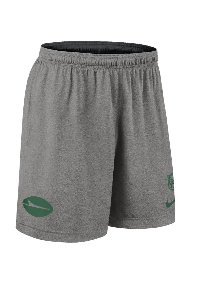 Nike Мужские черные двусторонние спортивные шорты New York Jets Sideline — изображение 4 из 5, черный
