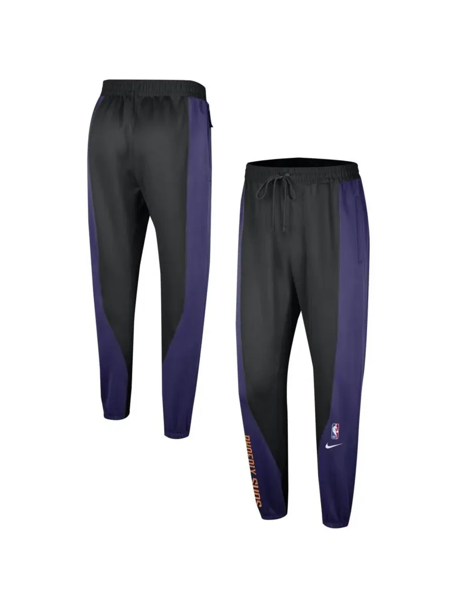 Nike Мужские фиолетово-черные брюки Phoenix Suns 2023/24 Authentic Showtime