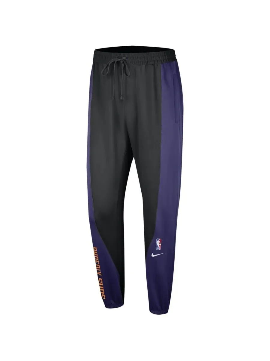 Nike Мужские фиолетово-черные брюки Phoenix Suns 2023/24 Authentic Showtime — изображение 2 из 3, фиолетовый черный