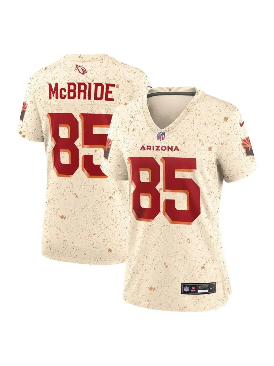 Женская игровая футболка Трея Макбрайда из коллекции Arizona Cardinals 2025 Rivalries Collection — изображение 1 из 3