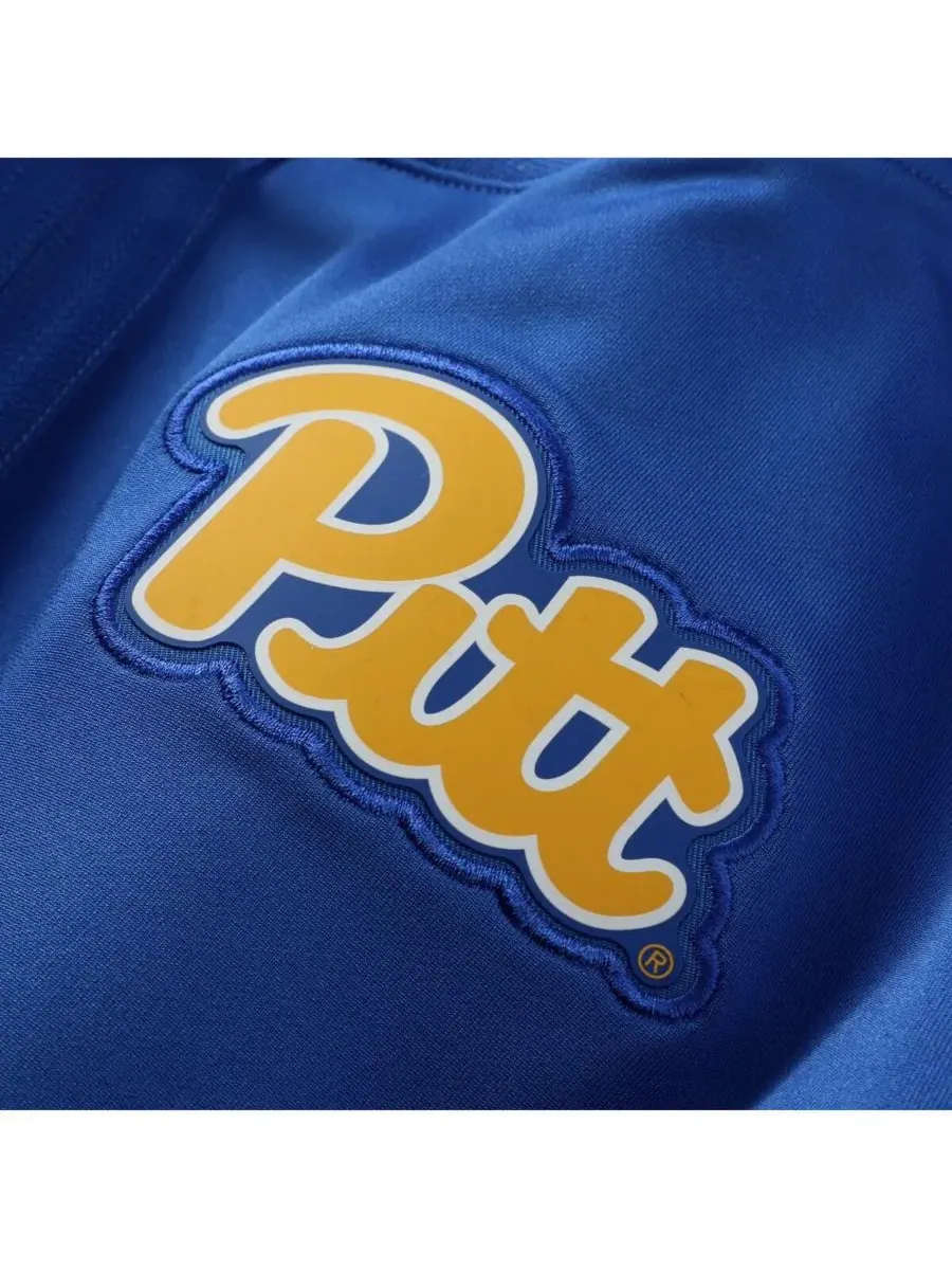 Мужская толстовка Royal Pitt Panthers Dri-FIT с застежкой-молнией до середины груди Nike — изображение 4 из 4, королевский