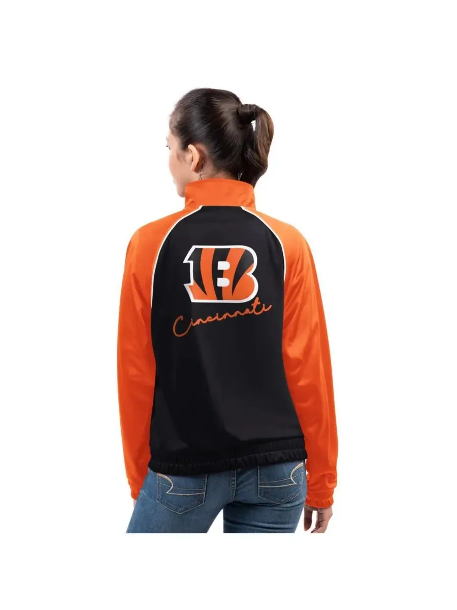 G-III 4Her by Carl Banks Женская черная спортивная куртка на молнии Cincinnati Bengals Replay — изображение 2 из 2, черный