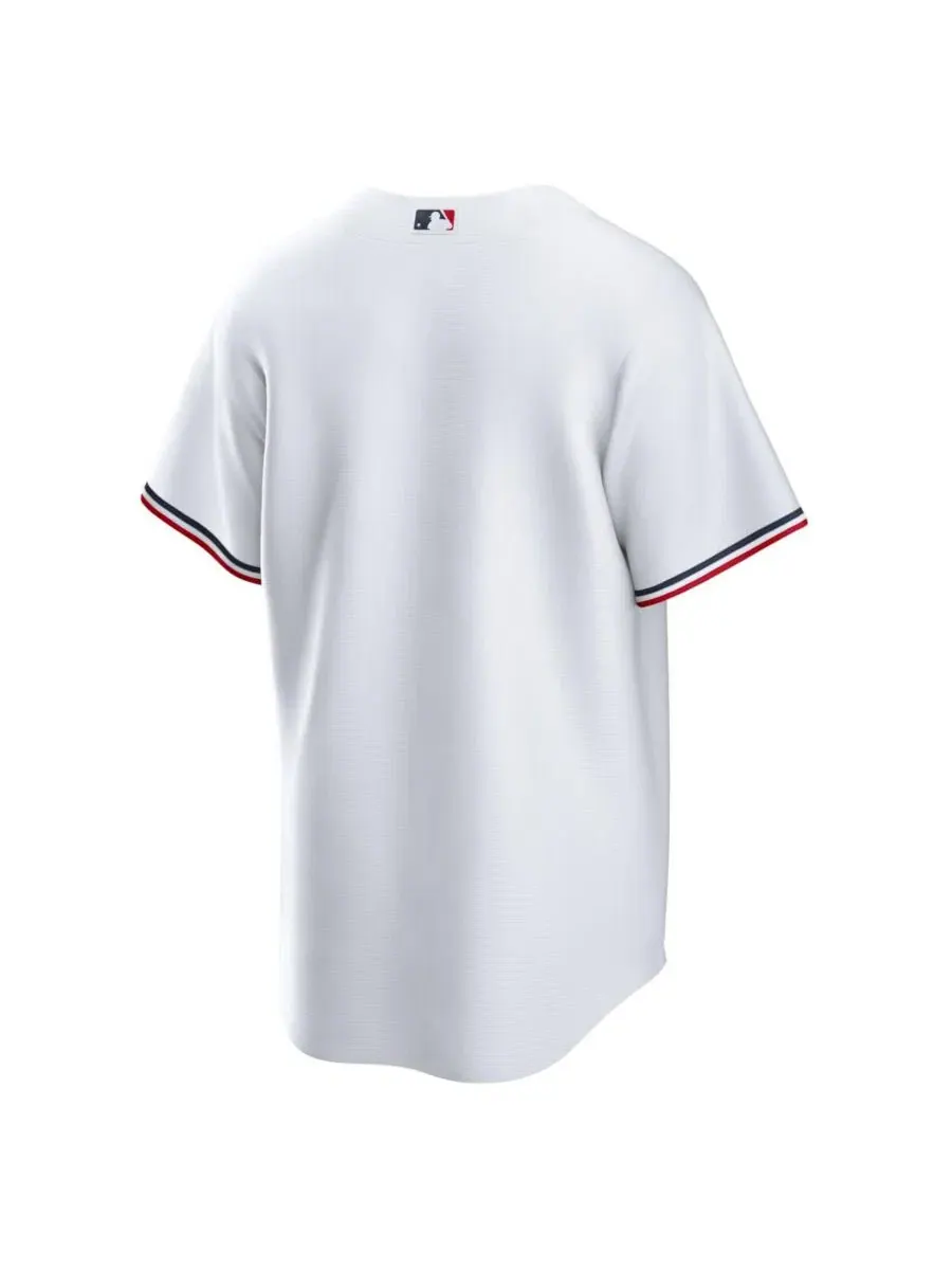 Мужская футболка-джерси Minnesota Twins Home Big & Tall Replica Nike — изображение 3 из 3, белый
