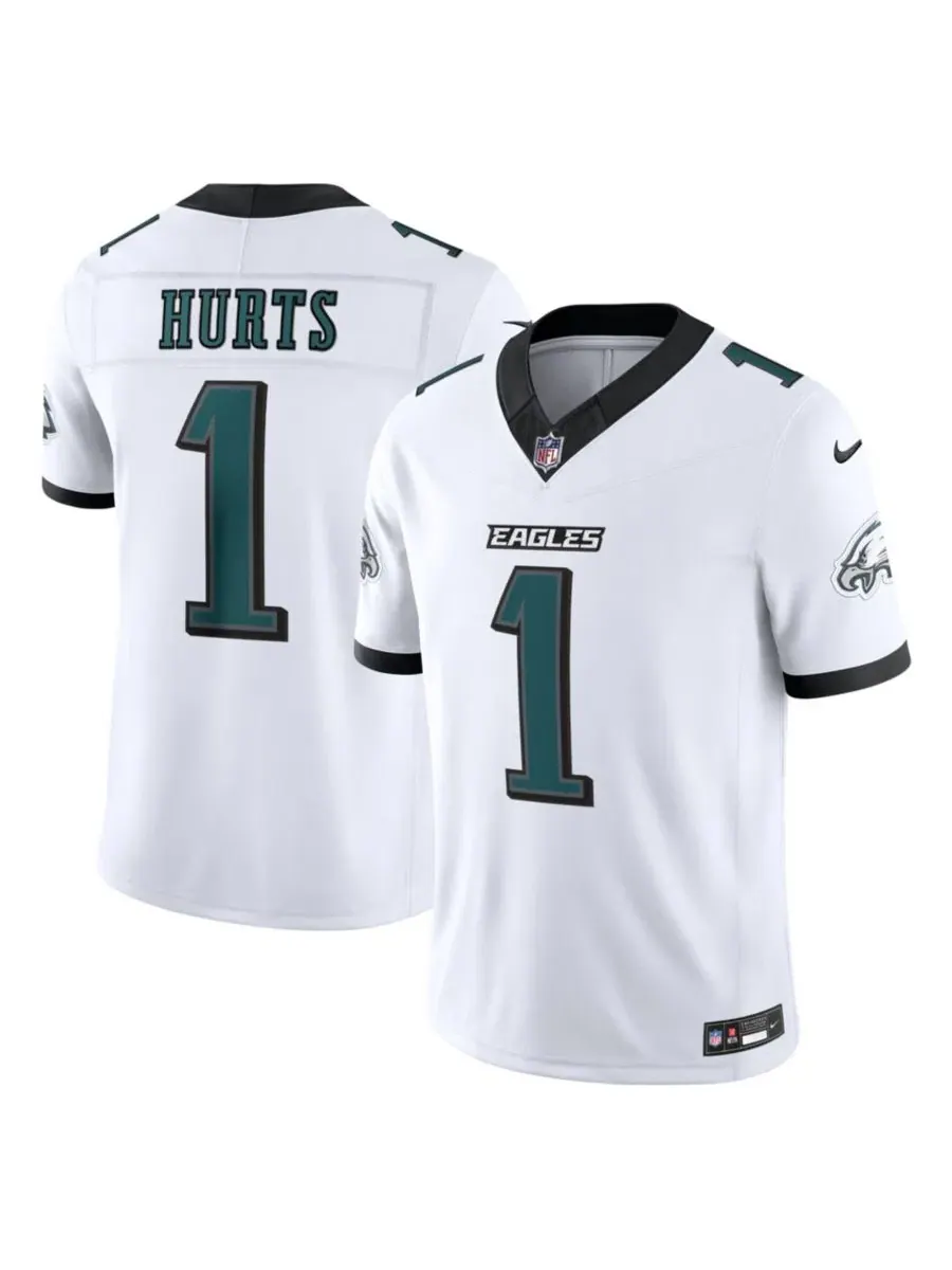 Мужская футболка Jalen Hurts White Philadelphia Eagles Vapor F.U.S.E. Stitched Limited Jersey Nike — изображение 1 из 3