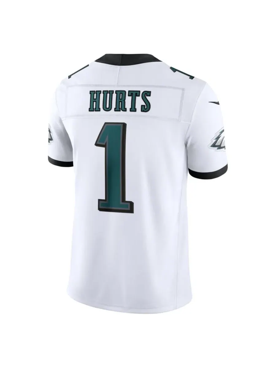 Мужская футболка Jalen Hurts White Philadelphia Eagles Vapor F.U.S.E. Stitched Limited Jersey Nike — изображение 2 из 3